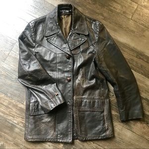 r sherman leather jacket